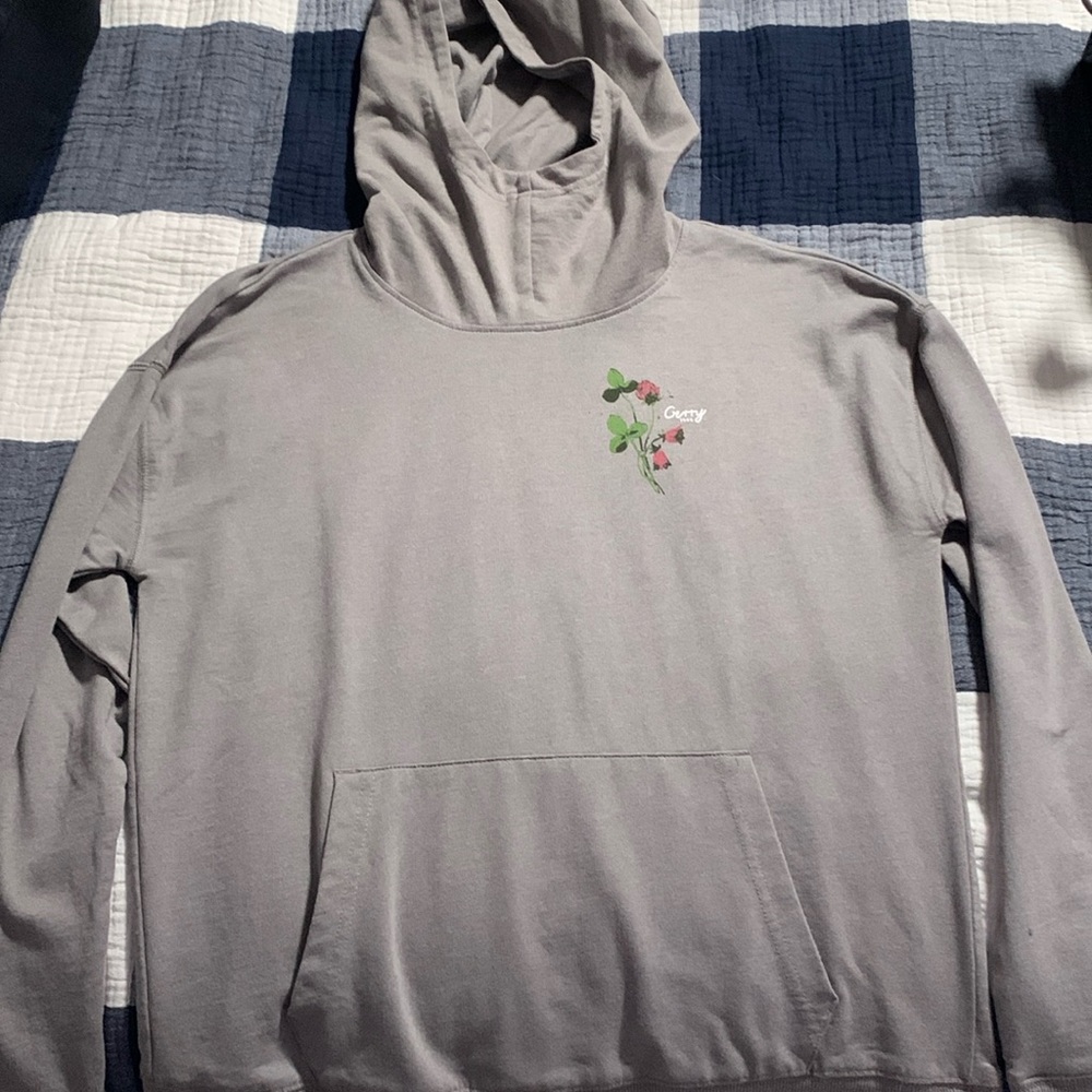 Grey hoodie